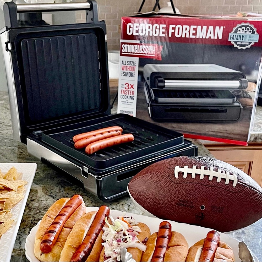 George Foreman Contact Smokeless - Ready Grill
